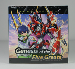 Cardfight!! Vanguard overDress: Genesis of the Five Greats: Booster Pack 01 - Display (ENG)