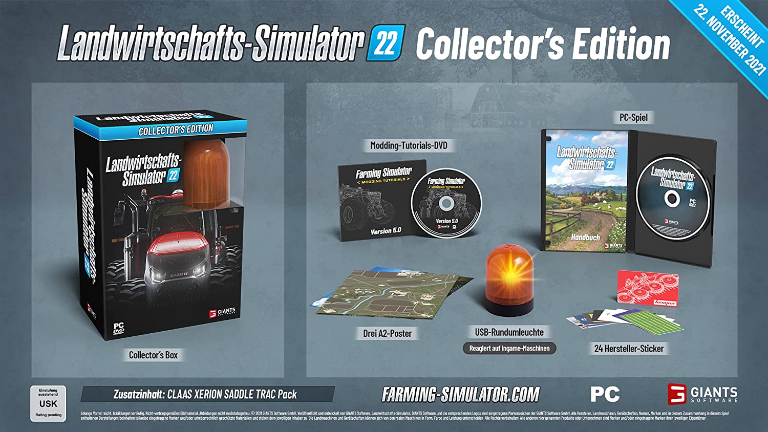 Landwirtschafts-Simulator 22 - Collector's Edition - PC
