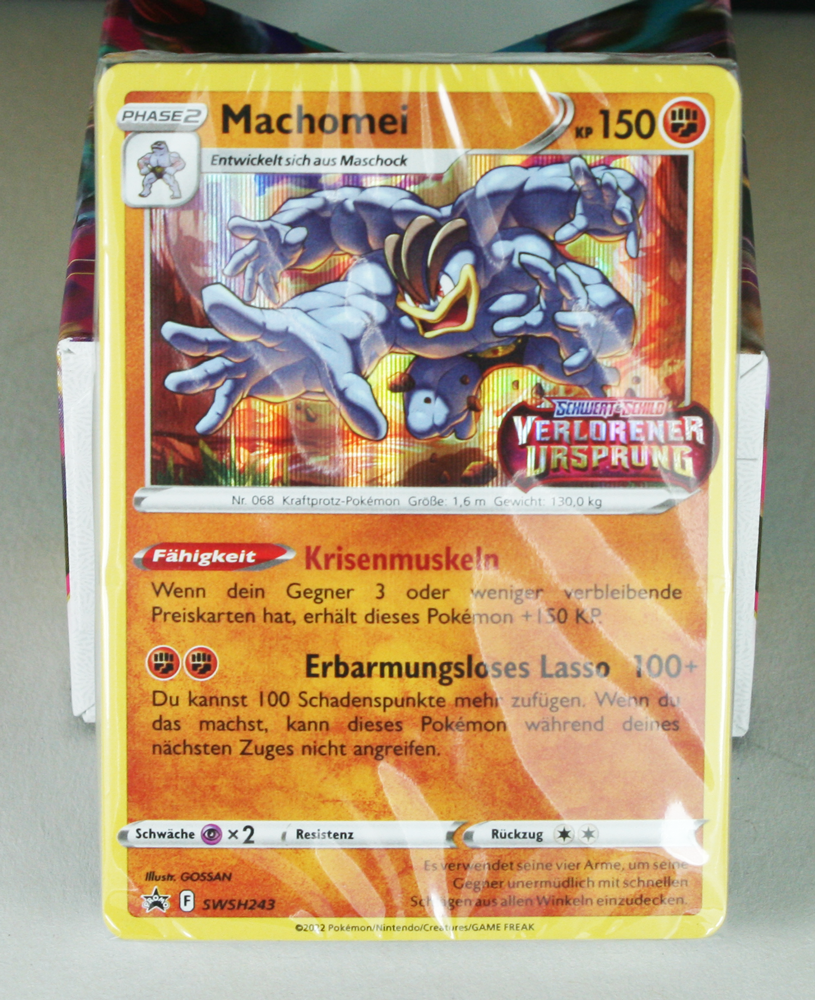 Verlorener Ursprung Build Battle Deck Machomei DE Pokémon