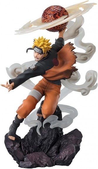 Naruto Shippuden Figuarts ZERO Extra Battle PVC Statue Naruto Uzumaki-Sage Art: Lava Release Rasenshuriken 24 cm