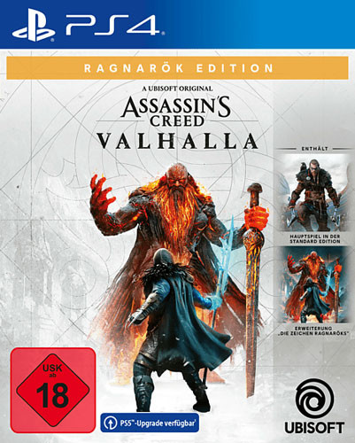 AC Valhalla + Erweiterung - Ragnarök Edition PS4