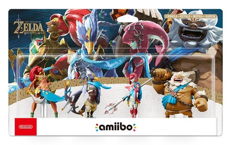 amiibo The Legend of Zelda: Breath of the Wild Recken Set