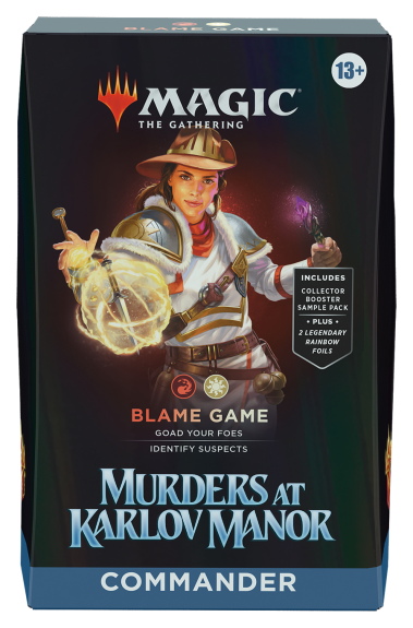 Blame Game - Murders at Karlov Manor Commander Deck (EN) - Magic the Gathering