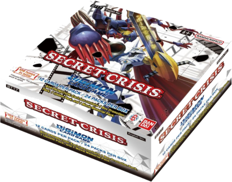 BT17 Secret Crisis - Booster Display (24 Packs) (EN) - Digimon Card Game