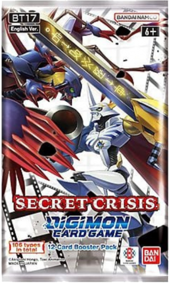 BT17 Secret Crisis - Booster (EN) - Digimon Card Game