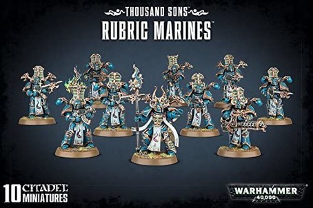 Citadel Miniatures WAR: THOUSAND SONS RUBRIC MARINES