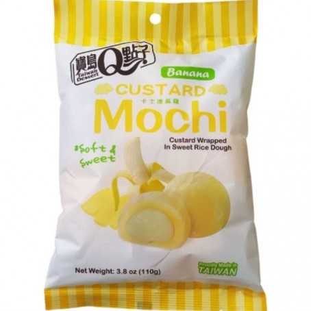 Custard Mochi Bag - Banana 110 g