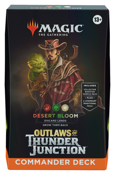 Desert Bloom - Outlaws of Thunder Junction Commander Deck (EN) - Magic the Gathering