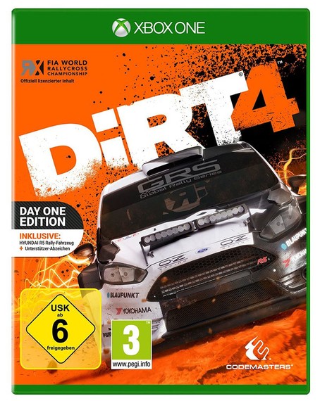 DiRT 4 Day One Edition XBO
