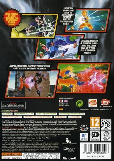 Dragon Ball Raging Blast 2  Xbox 360