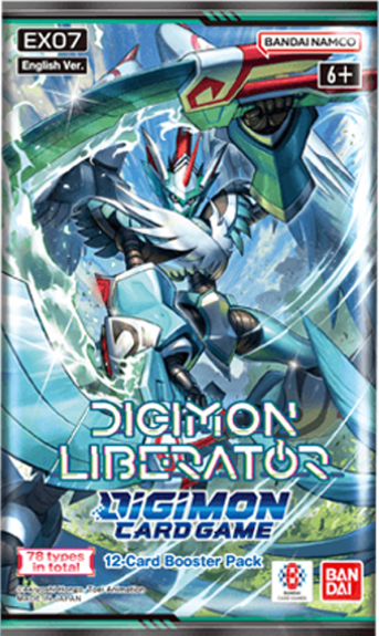 EX-07 Digimon Liberator Booster (EN) - Digimon Card Game - 13.09.2024