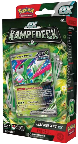 EX Kampfdeck Eisenblatt (DE) - Pokémon TCG - 18.10.2024