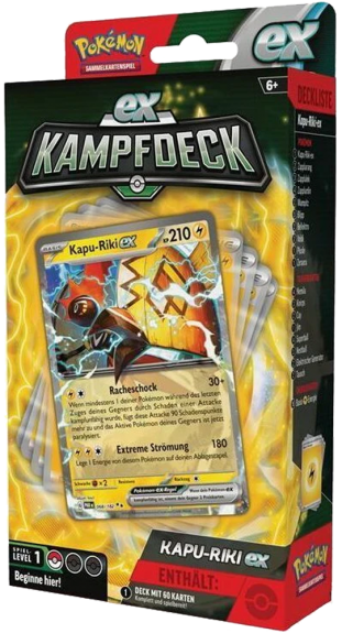 EX Kampfdeck Kapu-Riki (DE) - Pokémon TCG