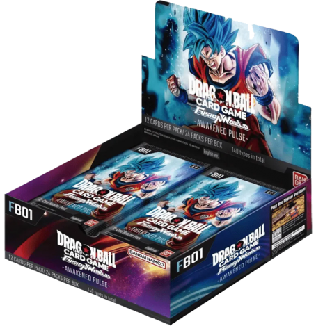 FB01 Awakened Pulse Booster Display (24 Packs) (EN) - Fusion World - DragonBall Super Card Game