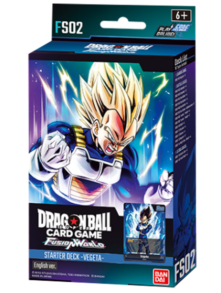 FS02 Starter Deck Vegeta (EN) - Fusion World - DragonBall Super Card Game