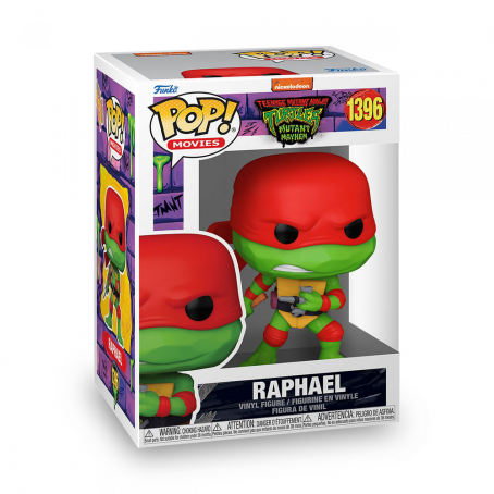 Funko POP! Movies 1396 - Raphael - Teenage Mutant Ninja Turtles: Mutant Mayhem 9cm