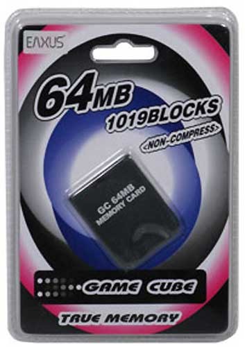 GameCube/ Wii Memory Card 64MB (1019 Blöcke)