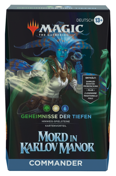 Geheimnisse der Tiefen - Mord in Karlov Manor Commander-Deck (DE) - Magic the Gathering