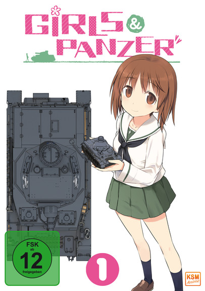 Girls und Panzer - Vol. 01 + Sammelschuber  DVD