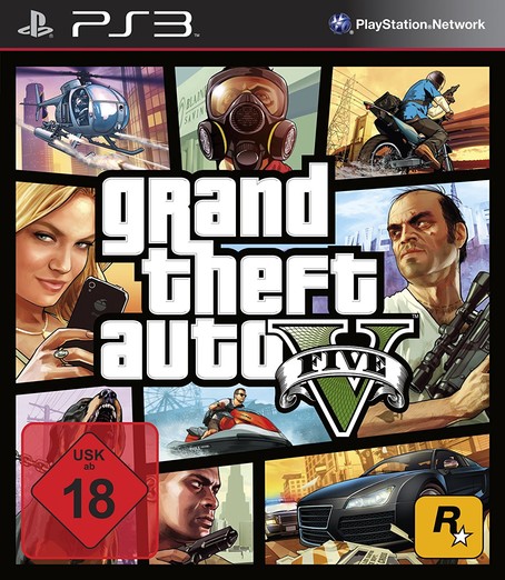 Grand Theft Auto V - GTA 5  PS3