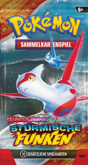 KP08 Stürmische Funken Booster (DE) - Pokémon TCG - 08.11.2024