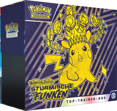 KP08 Stürmische Funken Top Trainer Box (DE) - Pokémon TCG - 08.11.2024