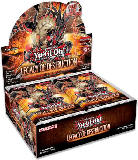 Legacy of Destruction Booster Display (24 Packs) (DE) - Yu-Gi-Oh! (1. Auflage)