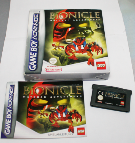 Lego Bionicle Matoran Adventures  GBA