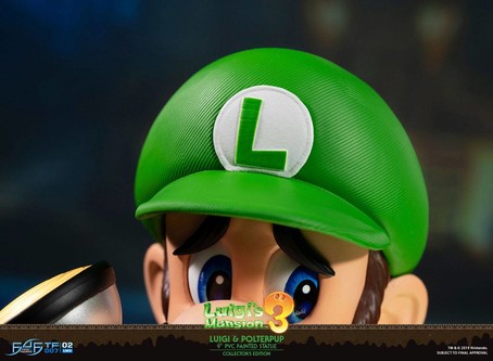 Luigis Mansion 3 PVC Statue Luigi & Polterpinscher Collectors Edition 23 cm