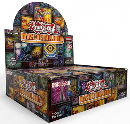 Maze of Millenia Booster Display (24 Packs) (EN) - Yu-Gi-Oh! (1. Auflage)