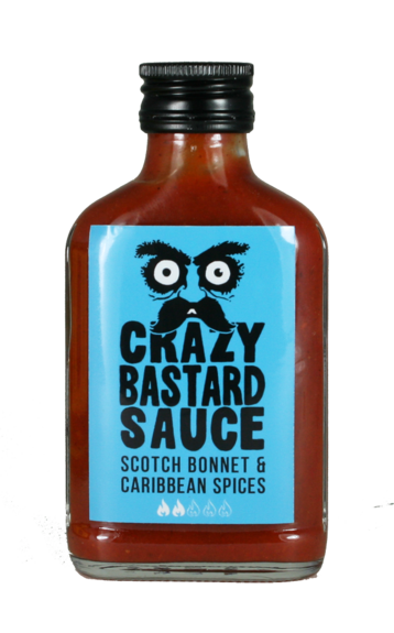 MHD Crazy Bastard Sauce - Scotch Bonnet & Caribbean Spices 100ml