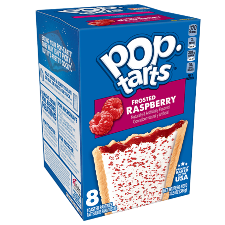 MHD - Pop-Tarts Frosted Raspberry 384g