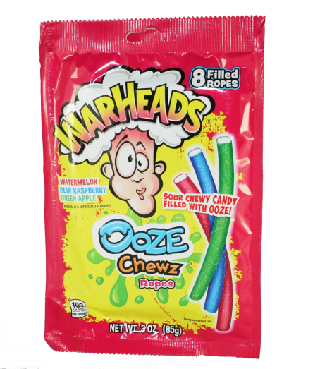 MHD Sale - Warheads - Ooze Chewz Ropes 85g