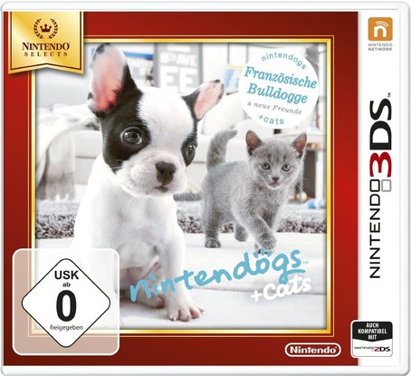 Nintendogs Bulldog + New Friends + Cats Selects 3DS