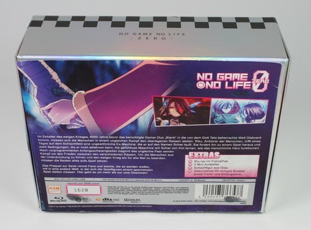 No Game No Life - Zero Limited Collectors Edition  Blu-ray