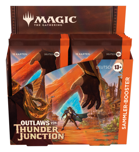 Outlaws von Thunder Junction Sammler-Booster-Display (12 Packs) (DE) - Magic The Gathering