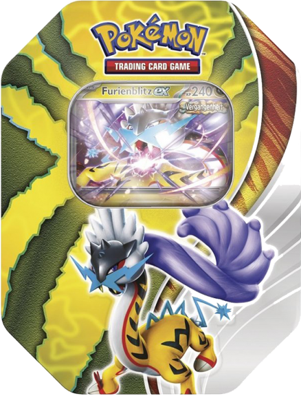 Paradox Schicksale Tin Box Furienblitz ex (DE) - Pokémon TCG