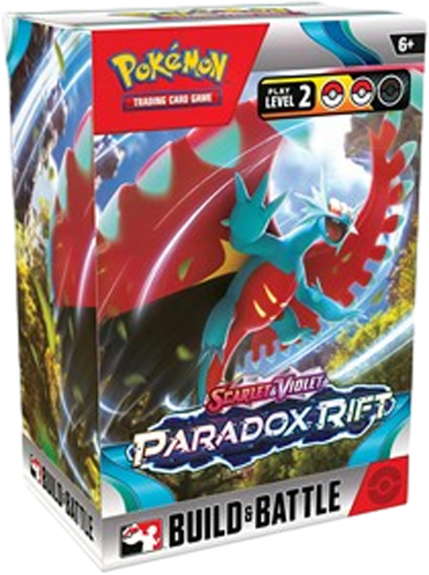 Paradoxrift Karmesin & Purpur - KP4.0 Build and Battle Kit (DE) - Pokémon TCG