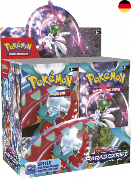 Paradoxrift Karmesin & Purpur - KP4.0 Display (36 Booster) (DE) - Pokémon