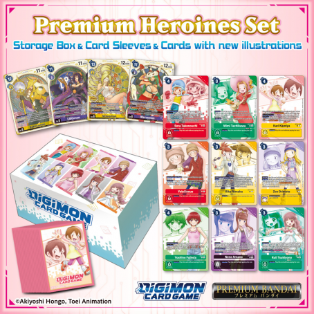 PB18 Premium Heroines Set (EN) - Digimon Card Game - 29.11.2024