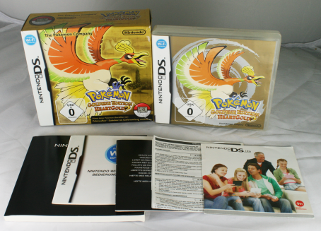 Pokémon Goldene Edition HeartGold + OVP (ohne Pokewalker)  DS