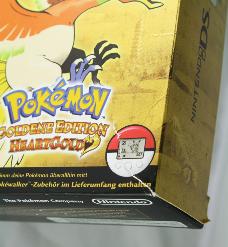 Pokémon Goldene Edition HeartGold + OVP (ohne Pokewalker)  DS