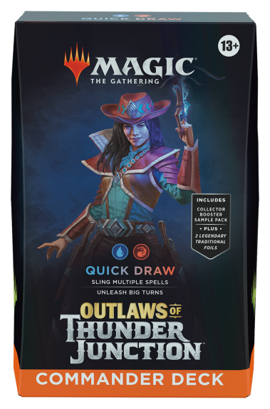 Quick Draw - Outlaws of Thunder Junction Commander Deck (EN) - Magic the Gathering