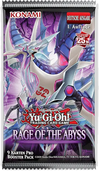 Rage of the Abyss Booster (DE) - Yu-Gi-Oh! (1. Auflage) - 10.10.2024