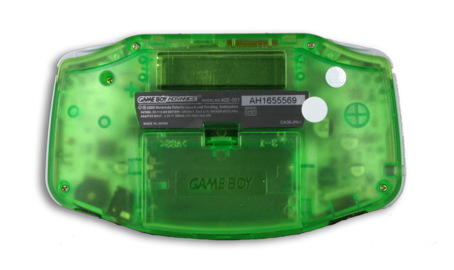 REF Nintendo Game Boy Advance - Transparent/Grün