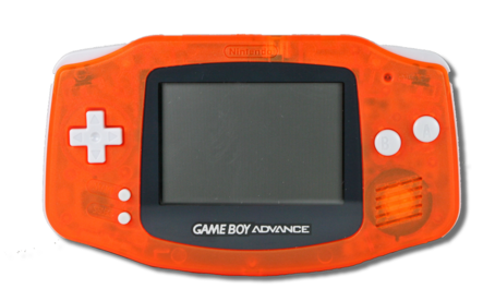 REF Nintendo Game Boy Advance - Transparent/Orange