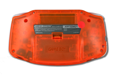 REF Nintendo Game Boy Advance - Transparent/Orange