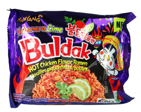 Samyang Hot Chicken Ramen Habanero Lime 5x135g