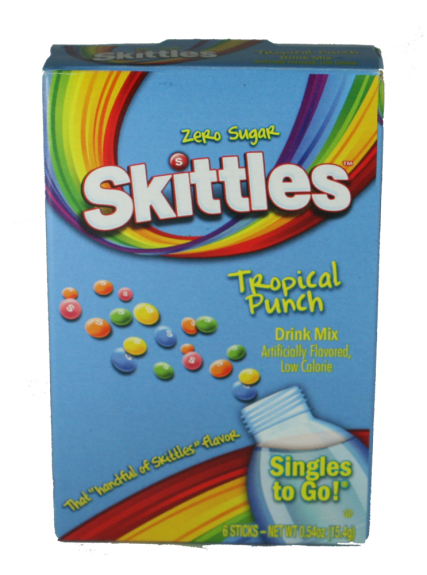 Skittles Drink Mix Singles - Tropical Punch 6x2,5g