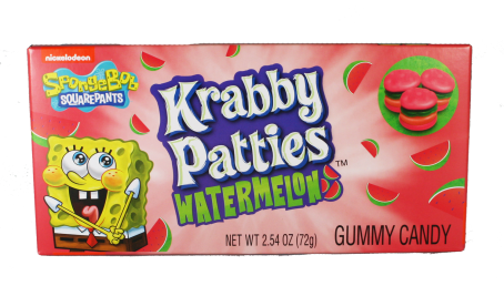 SpongeBob Krabby Patties - Watermelon 72g